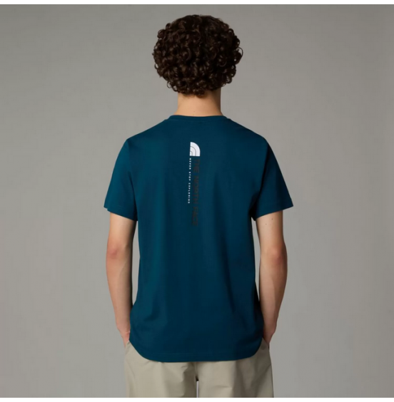 THE NORTH FACE M VERTICAL TEE NF0A89FPT4S HERO BLUE