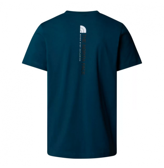 THE NORTH FACE M VERTICAL TEE NF0A89FPT4S HERO BLUE