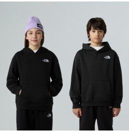 THE NORTH FACE TEEN ESSENTIAL OVER HOODIE NF0A89HAJK3 BLACK