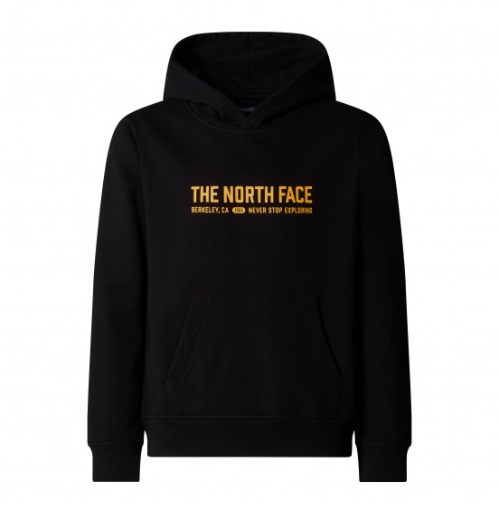 THE NORTH FACE TEEN VARSITY GRAPHIC RELAXED HOODIE NF0A89HBJK31 BLACK
