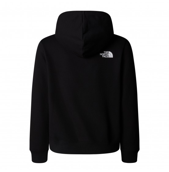 THE NORTH FACE TEEN VARSITY GRAPHIC RELAXED HOODIE NF0A89HBJK31 BLACK