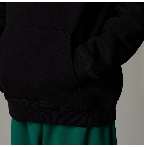 THE NORTH FACE TEEN VARSITY GRAPHIC RELAXED HOODIE NF0A89HBJK31 BLACK