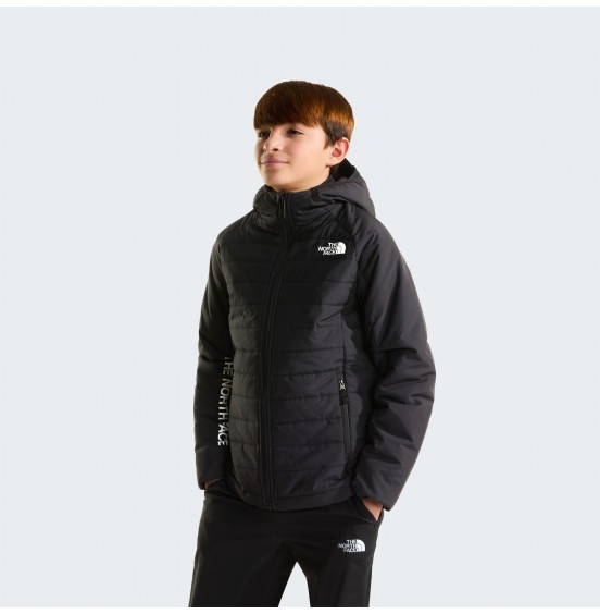 THE NORTH FACE BOYS NEVER STOP SYNTHETIC JACKET NF0A89HRJK3 BLACK