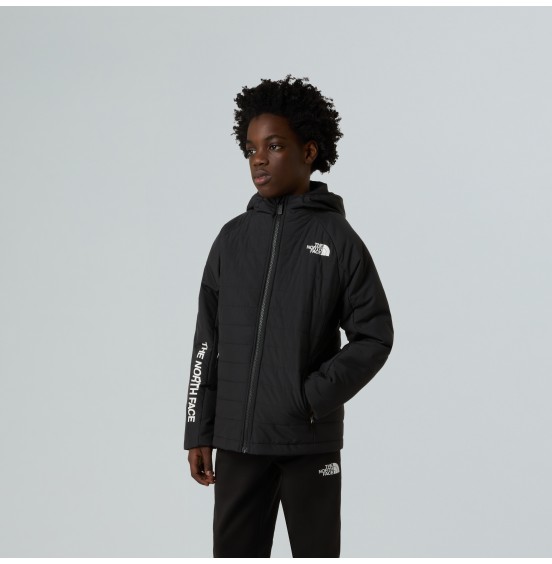 THE NORTH FACE BOYS NEVER STOP SYNTHETIC JACKET NF0A89HRJK3 BLACK