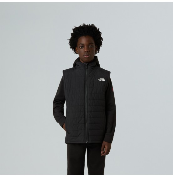 THE NORTH FACE BOYS NEVER STOP SYNTHETIC VEST NF0A89HSJK3 BLACK
