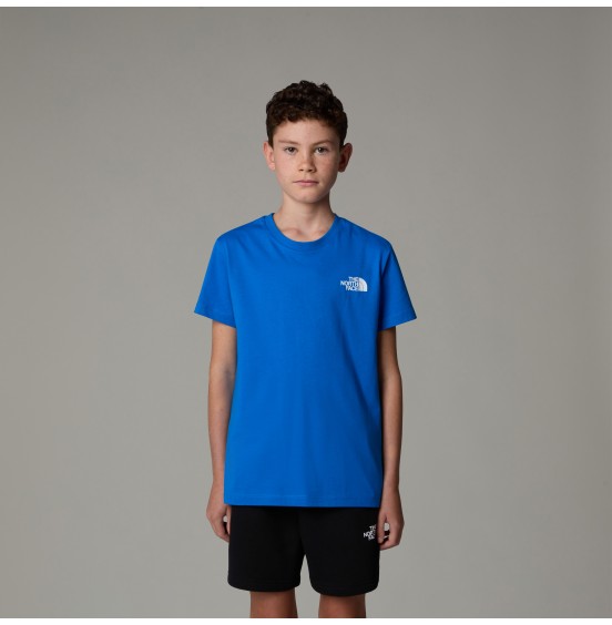 THE NORTH FACE ΠΑΙΔΙΚΟ ΚΟΝΤΟΜΑΝΙΚΟ B BOX NSE TEE NF0A89VT59J HERO BLUE ESTATE BLUE