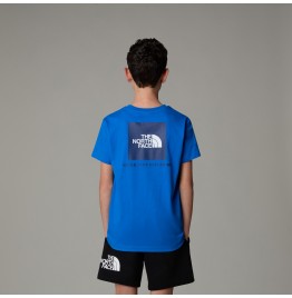 THE NORTH FACE ΠΑΙΔΙΚΟ ΚΟΝΤΟΜΑΝΙΚΟ B BOX NSE TEE NF0A89VT59J HERO BLUE ESTATE BLUE