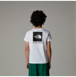THE NORTH FACE ΠΑΙΔΙΚΟ ΚΟΝΤΟΜΑΝΙΚΟ B BOX NSE TEE NF0A89VTFN4 WHITE