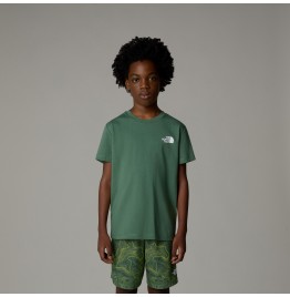 THE NORTH FACE ΠΑΙΔΙΚΟ ΚΟΝΤΟΜΑΝΙΚΟ B BOX NSE TEE NF0A89VTHCH DUCK GREEN