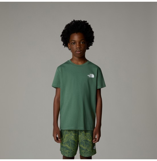 THE NORTH FACE ΠΑΙΔΙΚΟ ΚΟΝΤΟΜΑΝΙΚΟ B BOX NSE TEE NF0A89VTHCH DUCK GREEN THE NORTH FACE ΠΑΙΔΙΚΟ ΚΟΝΤΟΜΑΝΙΚΟ B BOX NSE TEE NF0A89VTHCH DUCK GREEN
