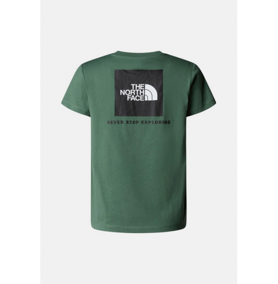 THE NORTH FACE ΠΑΙΔΙΚΟ ΚΟΝΤΟΜΑΝΙΚΟ B BOX NSE TEE NF0A89VTHCH DUCK GREEN