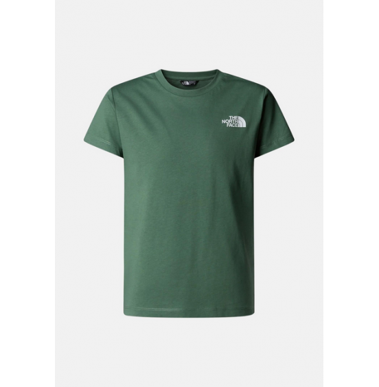 THE NORTH FACE ΠΑΙΔΙΚΟ ΚΟΝΤΟΜΑΝΙΚΟ B BOX NSE TEE NF0A89VTHCH DUCK GREEN