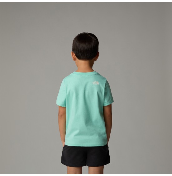 THE NORTH FACE KID GRAPHIC TEE NF0A8AXE6EI BRIGHT FOAM