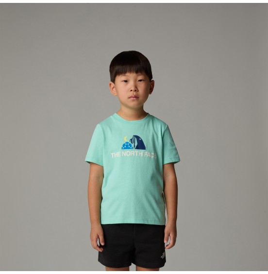 THE NORTH FACE KID GRAPHIC TEE NF0A8AXE6EI BRIGHT FOAM