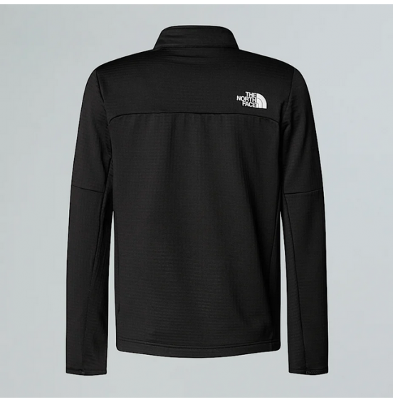 THE NORTH FACE TEEN HIKE MIDLAYER FULLZIP JACKET NF0A8AY5JK3 BLACK