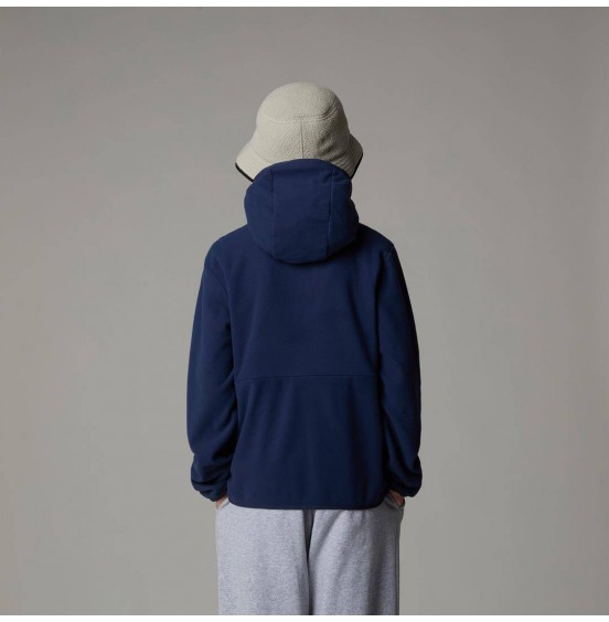 THE NORTH FACE TEEN GLACIER FULLZIP JACKET NF0A8AZK8K2 SUMMIT NAVY