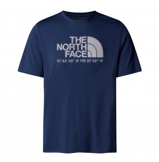 THE NORTH FACE M 24/7 TEE LOGO GRAPHIC NF0A8BEJ8K2 SUMMIT NAVY