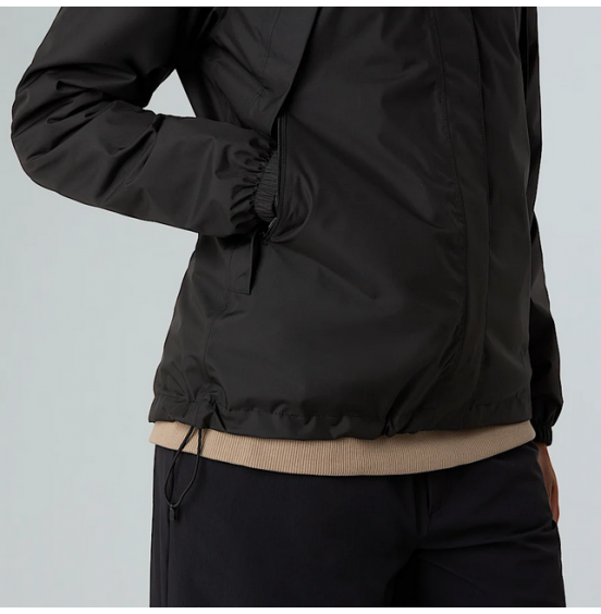 THE NORTH FACE W ANTORA RAIN JACKET NF0A8BKDJK3 BLACK