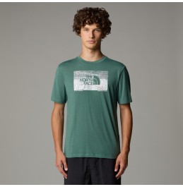 THE NORTH FACE M FOUNDATION ABSTRACT TEE NF0A8BQVHCH DUCK GREEN