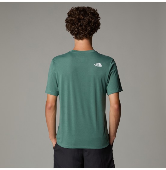 THE NORTH FACE M FOUNDATION ABSTRACT TEE NF0A8BQVHCH DUCK GREEN