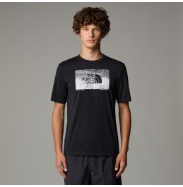 THE NORTH FACE M FOUNDATION ABSTRACT TEE NF0A8BQVJK3 BLACK