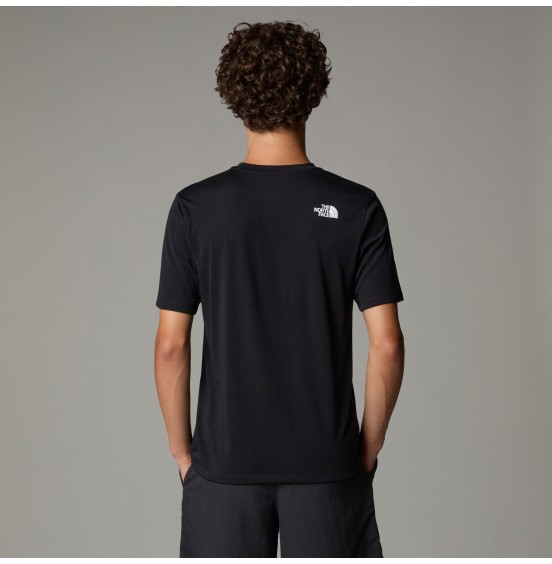 THE NORTH FACE M FOUNDATION ABSTRACT TEE NF0A8BQVJK3 BLACK