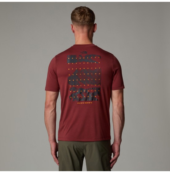 THE NORTH FACE M FOUNDATION MOUNTAINS NF0A8BQW0VO SUMAC