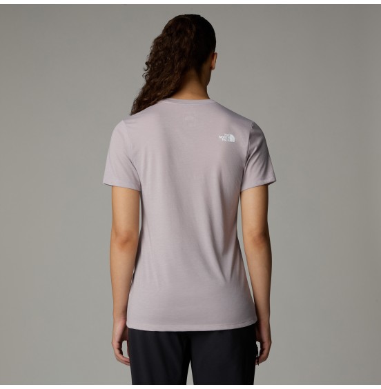 THE NORTH FACE W FOUNDATION GRAPHIC TEE NF0A8BRZ1OA MOONSTONE GREY