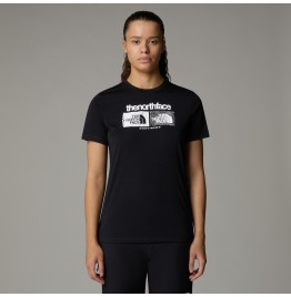 THE NORTH FACE W FOUNDATION GRAPHIC TEE NF0A8BRZJK31 BLACK