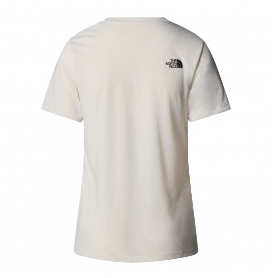 THE NORTH FACE W FOUNDATION GRAPHIC TEE NF0A8BRZQLI WHITE DUNE