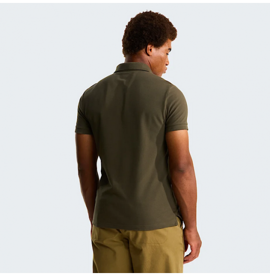 THE NORTH FACE M PREMIUM SLIM POLO NF0A8C1N21L NEW TAUPE GREEN