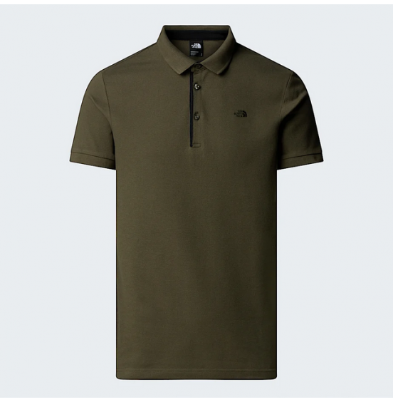THE NORTH FACE M PREMIUM SLIM POLO NF0A8C1N21L NEW TAUPE GREEN