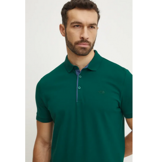 THE NORTH FACE M PREMIUM SLIM POLO NF0A8C1N6GI DEEP NORI