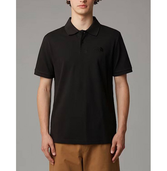 THE NORTH FACE M ESSENTIAL REGULAR POLO NF0A8C1PJK3 BLACK