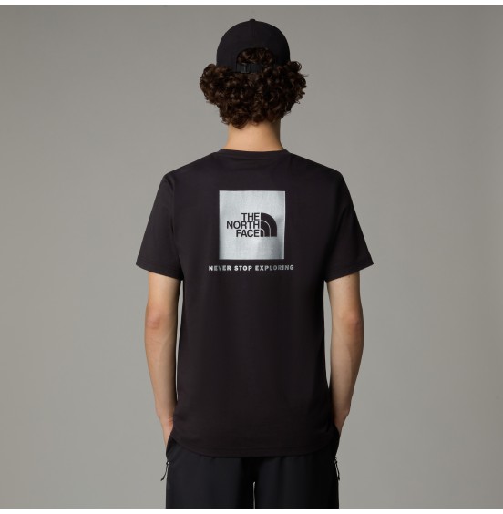 THE NORTH FACE M REFLECTIVE BOX NSE TEE NF0A8C4VU1H1 BLACK