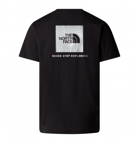 THE NORTH FACE M REFLECTIVE BOX NSE TEE NF0A8C4VU1H1 BLACK