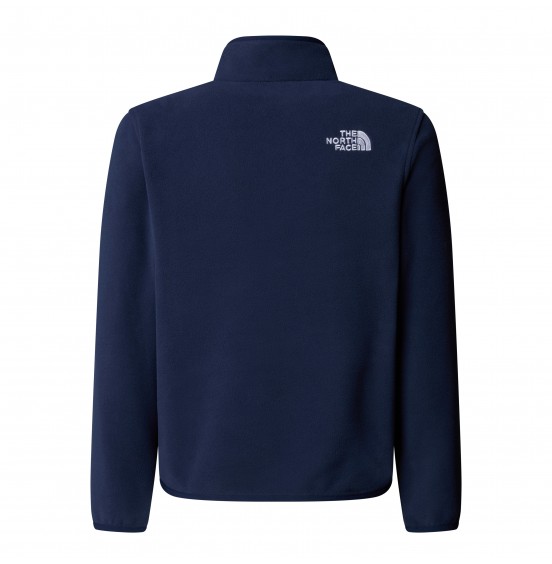 THE NORTH FACE TEEN GLACIER FLEECE 1/4 ZIP NF0A8CVG8K2 SUMMIT NAVY