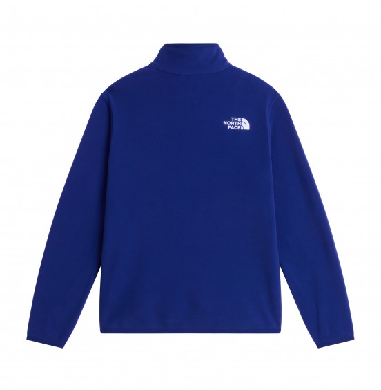 THE NORTH FACE TEEN GLACIER FLEECE 1/4 ZIP NF0A8CVGNLV BOLD BLUE