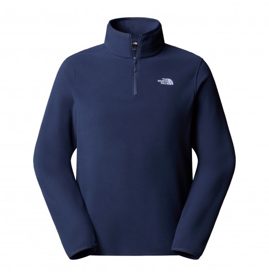 THE NORTH FACE M GLACIER FLEECE 1/4 ZIP JACKET NF0A8D0Q8K2 SUMMIT NAVY
