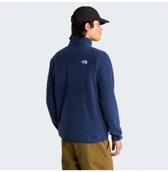 THE NORTH FACE M GLACIER FLEECE 1/4 ZIP JACKET NF0A8D0Q8K2 SUMMIT NAVY