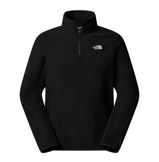 THE NORTH FACE M GLACIER FLEECE 1/4 ZIP JACKET NF0A8D0QJK3 BLACK