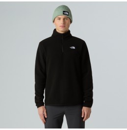 THE NORTH FACE M GLACIER FLEECE 1/4 ZIP JACKET NF0A8D0QJK3 BLACK