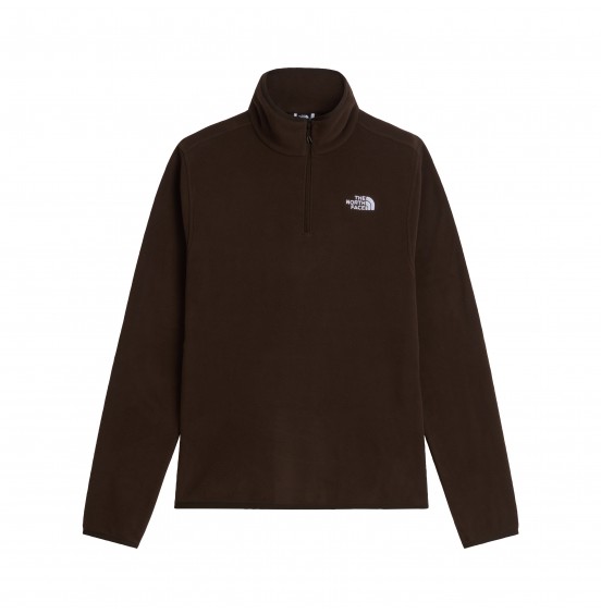 THE NORTH FACE M GLACIER FLEECE 1/4 ZIP JACKET NF0A8D0QNMF DARK CHESTNUT
