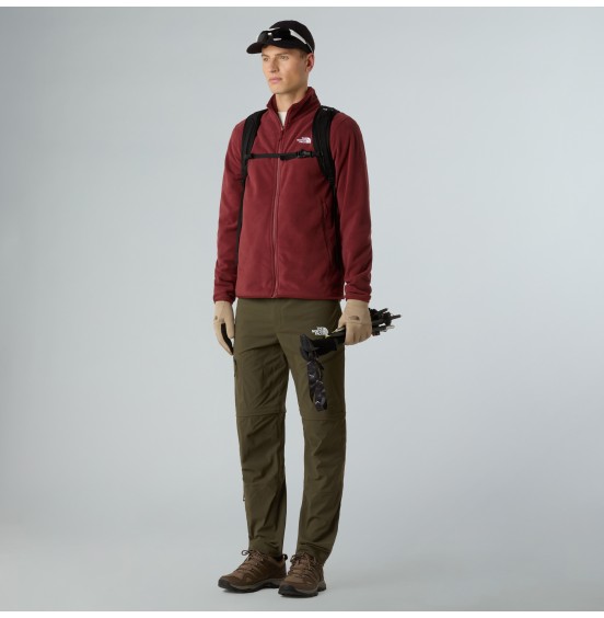 THE NORTH FACE M GLACIER FULLZIP JKT NF0A8D0R0VO SUMAC