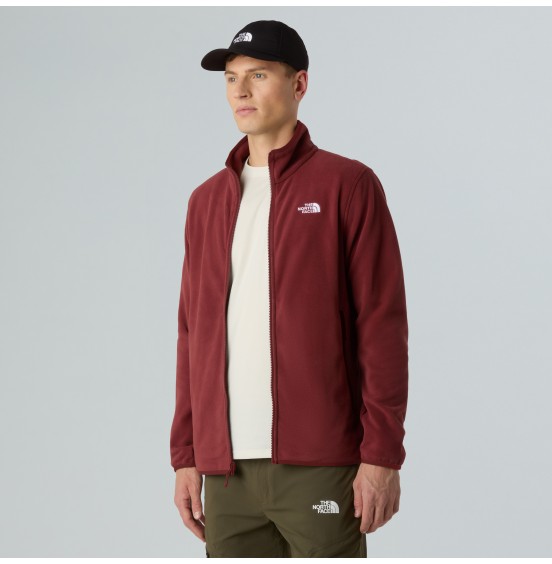 THE NORTH FACE M GLACIER FULLZIP JKT NF0A8D0R0VO SUMAC