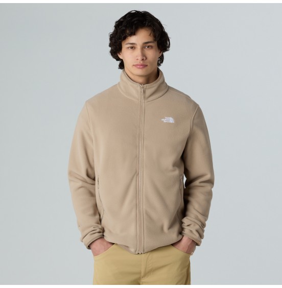 THE NORTH FACE M GLACIER FULLZIP JACKET NF0A8D0RBOX MUSHROOM GREY