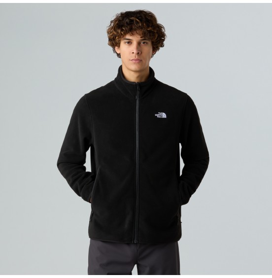THE NORTH FACE M GLACIER FULLZIP JACKET NF0A8D0RJK3 BLACK