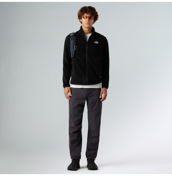 THE NORTH FACE M GLACIER FULLZIP JACKET NF0A8D0RJK3 BLACK