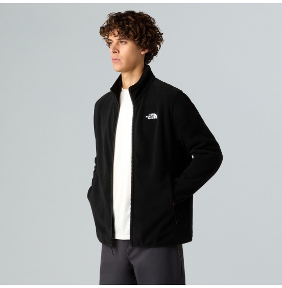 THE NORTH FACE M GLACIER FULLZIP JACKET NF0A8D0RJK3 BLACK