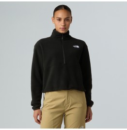 THE NORTH FACE W GLACIER FLEECE 1/2 ZIP NF0A8D2CJK3 BLACK